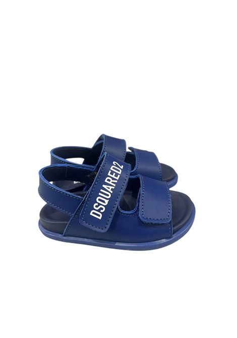 Sandali con logo DSQUARED2 JUNIOR | 82648BLUE
